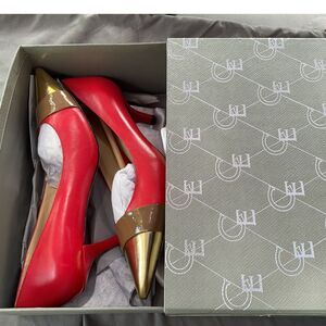 Carolinna Espinosa Leather Pumps